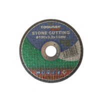 Stone Cutting Disc 100mm x 3.2mm x 16mm ( Pack of 25 ) Toolpak  Thumbnail